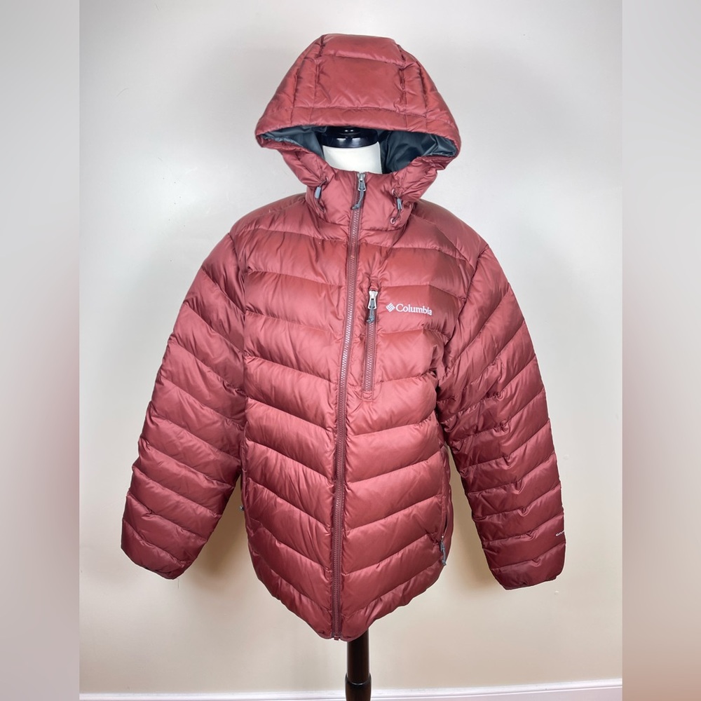 Columbia Omni Heat Hooded Puffer Coat